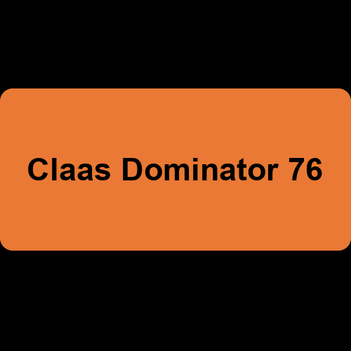 Claas Dominator 76